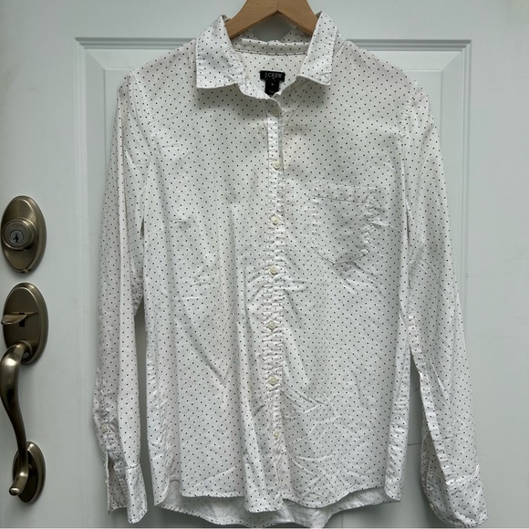 J. Crew Polka Dot Button-Down - Picture 1 of 6